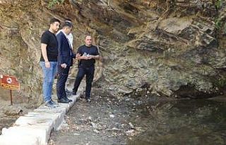 Kaymakam Gündoğdu, Çağlayan Tabiat Parkı’nda...