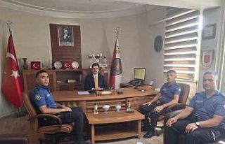 Kaymakam Yılmaz’dan ilçe emniyetine ziyaret