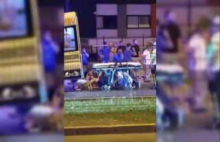 Motosikletin çarptığı Ukraynalı kadın hayatını...