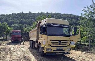 Osmangazi’de kaçak hafriyat dökenlere ceza