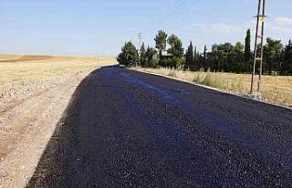 Şikayetlere neden olan yol asfaltlandı
