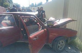 TOFAŞ’ın hurdaya döndüğü kazada 7 kişi yaralandı