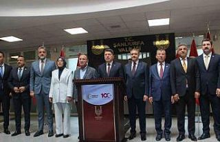 Adalet Bakanı Yılmaz Tunç Şanlıurfa’da