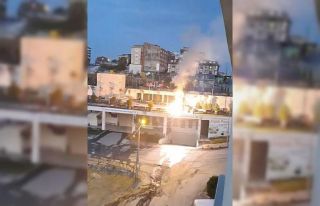 Arnavutköy’de elektrik telleri havai fişek gibi...