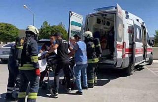 Beyşehir Devlet Hastanesinde yangın tatbikatı