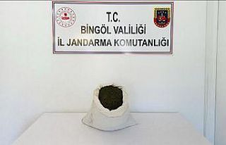 Bingöl’de 8 kiloya yakın uyuşturucu madde ele...