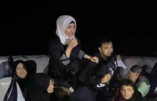 Datça’da 18 düzensiz göçmen yakalandı