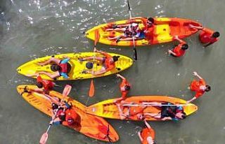 Deniz festivalinde engeller tek tek aşıldı