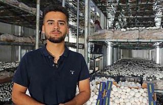 Devlet desteğiyle 21 yaşında kendi tesisini kurdu