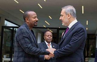 Dışişleri Bakanı Fidan, Etiyopya Başbakanı Ali...
