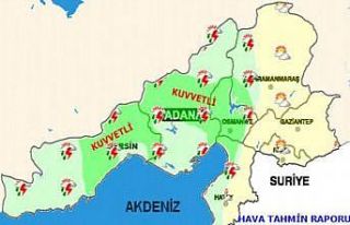 Doğu Akdeniz’de kuvvetli yağış uyarısı