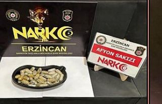 Erzincan polisi uyuşturucuya geçit vermiyor