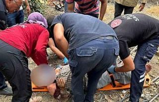 Erzin’de traktör kazası: 1 yaralı