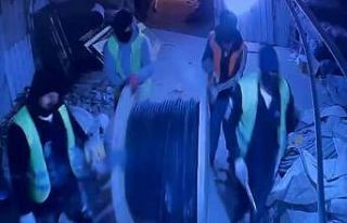 İnşaat görevlisini silahla rehin alan hırsızlar...