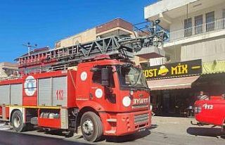 İşyerindeki yangın erken müdahaleyle söndürüldü