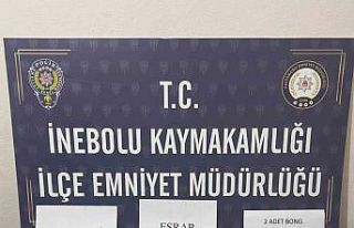 Kastamonu’da uyuşturucuyla yakalanan şahıs gözaltına...