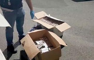 Koli koli uyuşturucu hap ele geçirildi