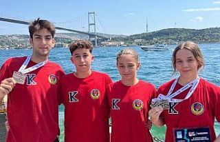 Mersinli sporcular ’İstanbul Boğaziçi Kıtalararası...