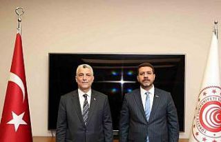 MÜSİAD Diyarbakır Başkanı Bozkuş, Ticaret Bakanı...