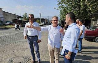 Nazilli Sanayi Sitesi’nde kapsamlı temizlik çalışması...