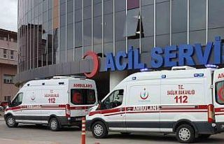 Yolcu otobüsüyle motosiklet çarpıştı: 2 yaralı