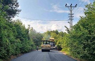 Zonguldak’ta köy yolu çalışmaları tamamlandı