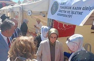 Ahilik Haftasında Siirt standına yoğun ilgi