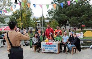 Atatürk Üniversitesinde "kampüse hoş geldin"...