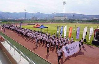 Avrupa Spor Haftası kutlamaları renkli görüntülere...