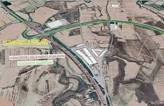 Aydın - Denizli Otoyolunun Kumkısık geliş güzergahı...