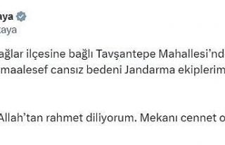 Bakan Yerlikaya kayıp Narin’in cansız bedenine...