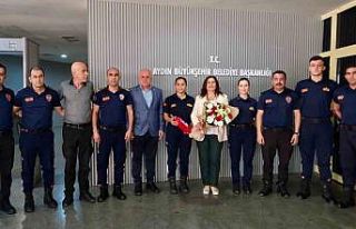 Başkan Çerçioğlu İtfaiye Haftası’nı kutladı