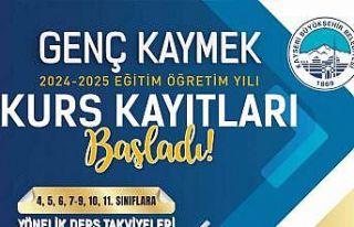 Büyükşehir Genç KAYMEK’te 2024-2025 eğitim...