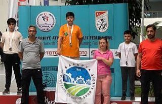 Büyükşehir sporcusundan birinciliği getiren atış
