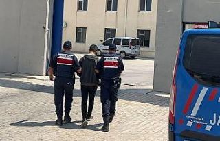 Çeşitli suçlardan aranan şahıs jandarma tarafından...