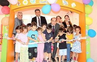 Çınarcık Çiçek Yuvası Anaokulu’nda oyun salonu...
