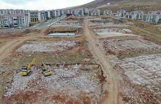 Depremden etkilenen Elazığ’da imar çalışmaları...