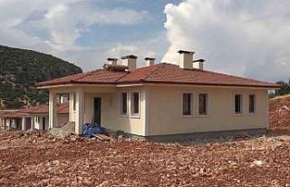 Depremzedelerin evleri villaları aratmıyor