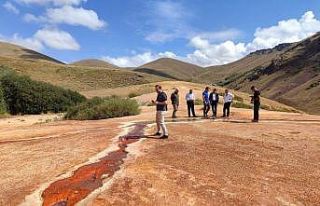 Doğal sit alanlarında incelemeler yapıldı