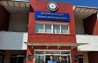 Down sendromlu Enes 1 günlüğüne polis oldu