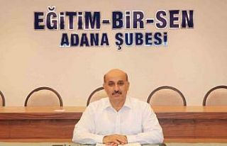 Eğitim-Bir-Sen Adana Şube Başkanı Sarıgeçeli:...