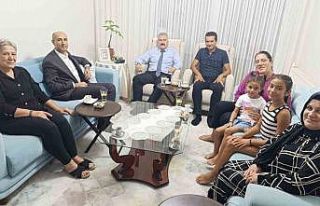 Emniyet Müdürü Aktaş şehit ailelerini yalnız...