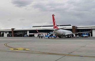 Erzurum’da bir ayda 106 bin 868 kişi uçtu