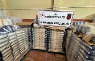 Gaziantep’te piyasa değeri 2 milyon 955 bin TL’lik...