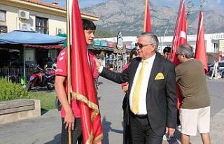 Gaziler düzenlenen törenle anıldı