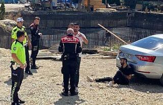 İşçiler ve müteahhit arasında çıkan kavgada...