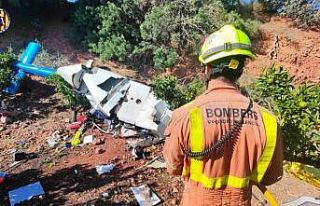 İspanya’da helikopter yüksek gerilim hattına...