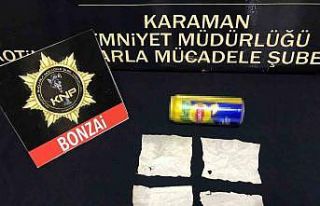 Karaman’da uyuşturucudan gözaltına alınan 3...