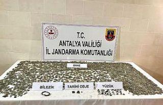 Kaş’ta tarihi eser kaçakçılığı operasyonu