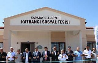 Katrancı Sosyal Tesisi hizmete açıldı